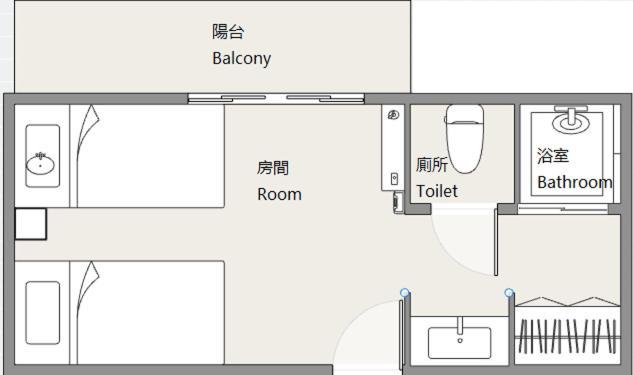 合緣の宿 201 Osaka Exterior photo